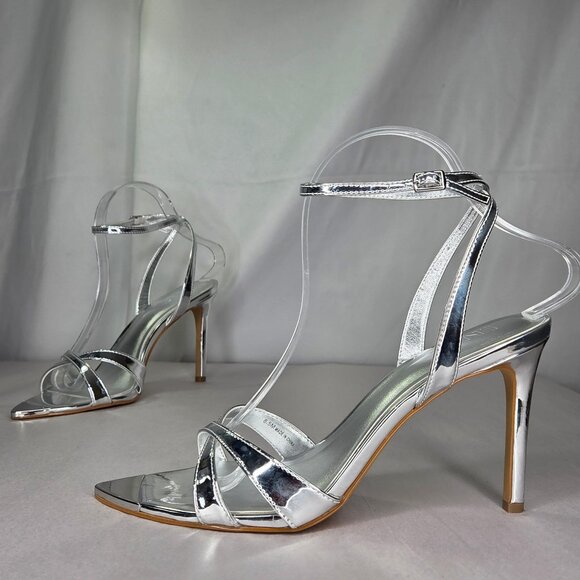 INC International Concepts Shoes - I.n.c. International Concepts Women's Aelizia Dress Sandals - Silver Smooth